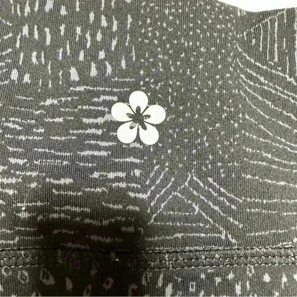 Tuff Athletics Leggings Black & Grey Size Medium - Picture 16 of 16